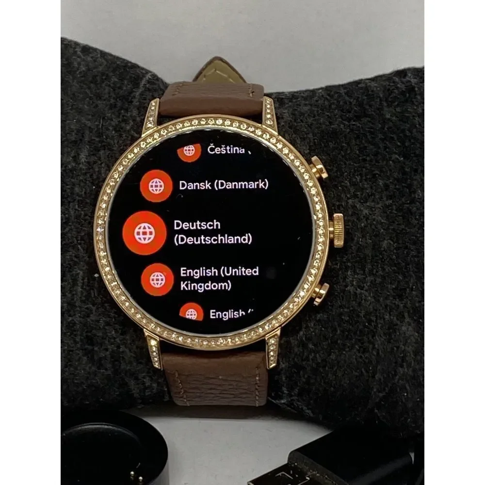 Fossil Gen 4 Authentic Digital Dial Smart Watch Custom Band FTW6011 LT425
